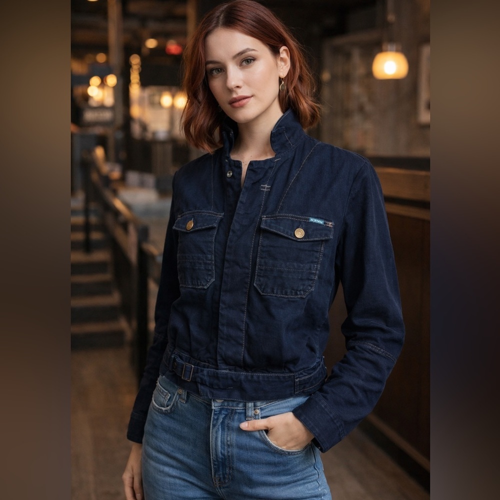 LAST CHANCE - G-Star Raw Organic Dark Wash Denim Jacket